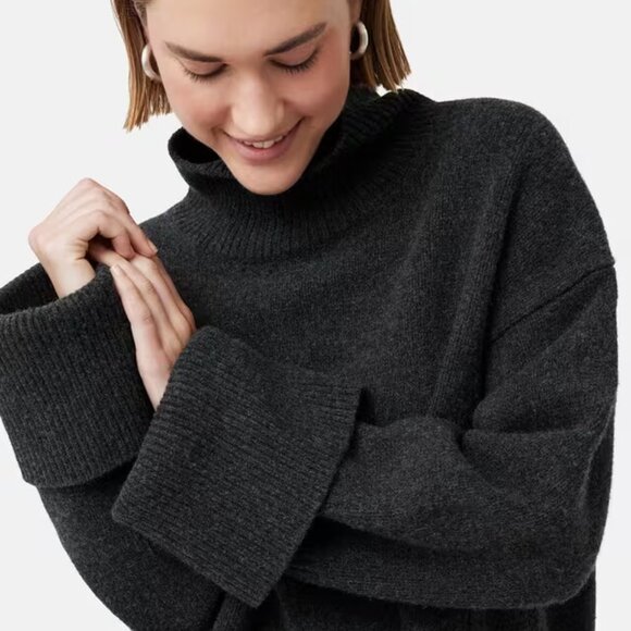 Jigsaw Merino Wool Oversized Sweater Jumper New w/ Tags - Picture 4 of 8